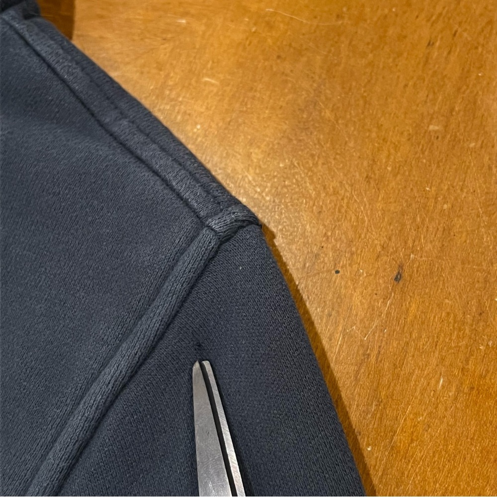 Lululemon Women’s Fleece Be True Jacket Inkwell Blue Size 8 Relaxed Fit Soft - Picture 15 of 16